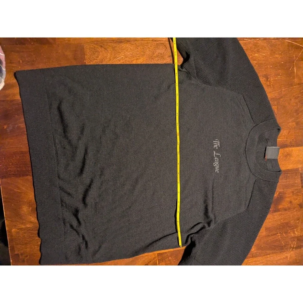Nike Tiger Woods Wool Blend Golf Sweater The‎ League Medium Black Knit Pullover
